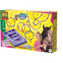 Bijou Pour Enfant - J'Aime Les Chevaux - Studio De Joaillerie - Jaune - Multicolore - A Partir De 5 Ans - Ses Creative
