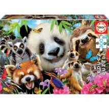 Puzzle - Le Selfie Des Animaux - 300 Pièces - Educa - Educa Borras