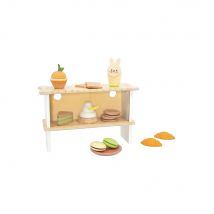 Jouet Janod Janod Pâtisseries Stand De Pâtisseries En Bois Coloré