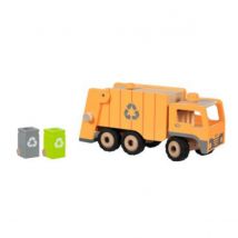 Camion Poubelle Ecoavec 2 Bacs - Goki