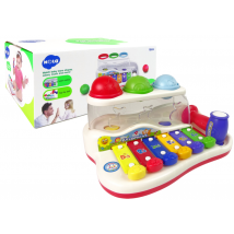 Carillons Éducatifs Pour Tout Petit Avec Maillet Et Boules Colorées - D toys