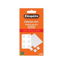 Pastilles Adhésives - Transparent - Colle Forte - Cléopâtre - Cléotops Fort - Cléopatre