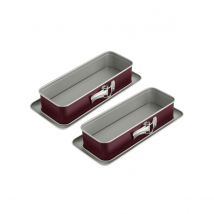 Lot De 2 Moules À Cakes À Charnière 30 Cm Dr. Oetker Back-liebe Bicolor