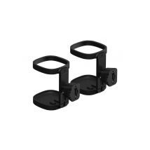 Sonos Wallmount One Noir - Support Mural Pour Enceintes Sonos (la Paire)
