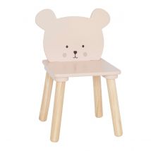 Chaise Ours En Bois - Jabadabado