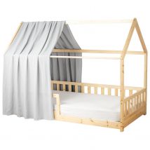 Ciel De Lit Cabane En Gaze De Coton Solo - Sevira Kids