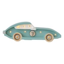 Lampe Veilleuse Voiture De Course Bleue - Little Lights