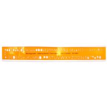 Trace Lettres Iso 12 Mm - Studygraph