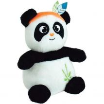 Peluche Bouillotte Indian Panda - Jemini - 21 Cm - Blanc Et Noir - Bébé - Jemini