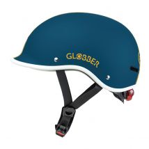 Casque De Vélo Ultimum Urban S/m 51-55 Cm En Bleu Pétrole - Sécurisez Vos Trajets - Globber