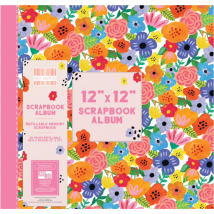 Album De Scrapbooking 30cm X 30cm Floral - First edition