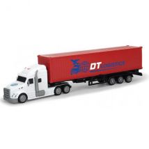 Camion Semi-remorque Porte-container 42 Cm - Dickie Toys - 203747001a - Dickie