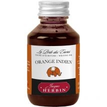 Encre Pour Stylos Plume - Calligraphie - Orange Indien - Herbin - Flacon 100ml - Jacques Herbin