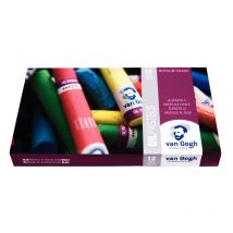 Pastels À L'Huile - Pour Débutant - 12 Couleurs - Van Gogh - Beaux-arts - Talens Art Creation