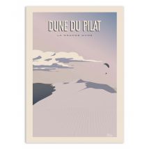 Affiche 50x70 Cm - Dune Du Pilat - Turo - Wall Editions