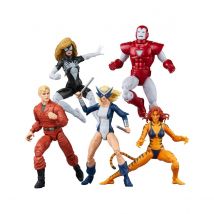 Marvel Legends - Pack 5 Figurines The West Coast Avengers Exclusive 15 Cm - Hasbro