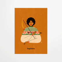 Carte Postale - Marine Laurent - Sagittaire - 14,8 X 10,5 Cm - Made In France - My 365