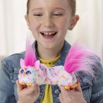 Furby Dj Furblets Berry-cup-cake, Mini Peluche Électronique, Jouet Pour Enfant, 45 Sons Et Musiques, Des 6 Ans - Hasbro