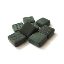 Mosaique En Pâte De Verre Mat Noir 500g - Graine Creative