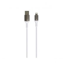 Greene Câble De Charge Usb Vers Lightning Mfi Tressé Long 1.2m Et 2.5m Blanc - Green-e