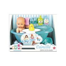 Poupon Bébé Camille Dans Son Bain - Wdk Partner - Wdk Groupe Partner
