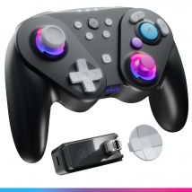 Manette Sans Fil Oniverse - Switch/switch 2/gamecube/pc/mobile - 13h - Hall Effect - Foenix Noir