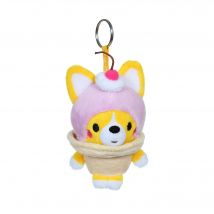 Peluche - Peluche Little Corgi Cuties 12 Cm : Porte-clés Corgi - Glace - Gipsy Toys