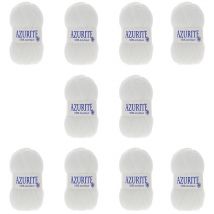 Lot De 10 Pelotes Azurite Blanc - 100% Acrylique - 50g/140m - Distrifil