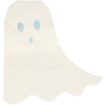 16 Serviettes Fantôme Halloween Iridescent - Meri Meri