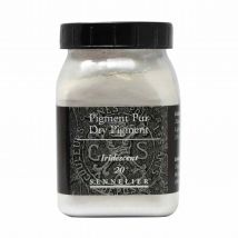 Pigment Pour Création De Peinture - Pot 100 G - Gris Iridescent Pour Nacrer - Sennelier