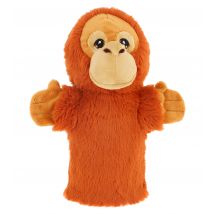 Peluche Marionnette Orang-outang 27cm 100% Recyclée - KeelToys