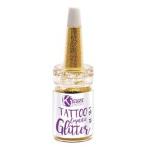 Paillettes Pour La Peau Doré Flacon 7 Ml - Ki Sign