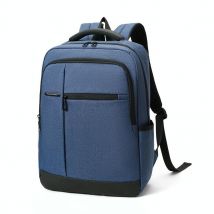 Sac À Dos Ordinateur Multifonctionnel Imperméable Et Résistant Pour Voyage Bleu Yonis - Yonis