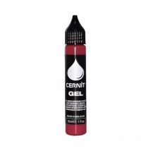 Gel Polymère - Pâte À Modeler - Liquide - À Cuire - Rouge - 30ml - Cernit