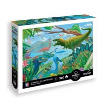 Puzzle 200 Pièces Le Paradis Des Dinosaures - Sentosphère