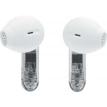 Ecouteurs Sans Fil Bluetooth - Jbl Tune Flex 2 Avec Reduction De Bruit - Blanc