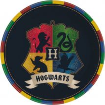 8 Assiettes Harry Potter Houses - Amscan