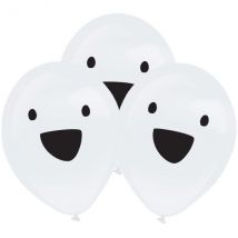 4 Ballons Fantôme - Led - Amscan