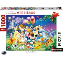 Puzzle La Famille Disney 1000 Pcs - Nathan