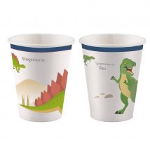 8 Gobelets Happy Dino - RIETHMULLER