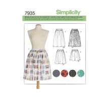Patron Simplicity 8211 Jupe Dame Taille N°fr 42-50