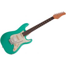 Nick Johnston Signature Micros Hss Atomic Green Schecter