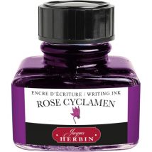 Flacon D'Encre Pour Stylo Plume - Rose Cyclamen - Herbin - 30ml - Jacques Herbin