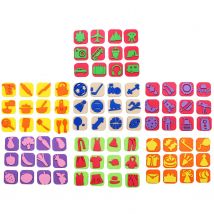 Maxi Pack 84 Mini Tampons Pour Enfant Spécial École - Sodertex