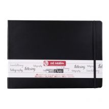 Carnet Croquis Format A4 (29,7x21cm) - 80 Feuilles - 80g - Noir - Royal Talens