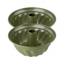 Ensemble De 2 Moules À Kouglof 25 Cm Zenker Green Vision