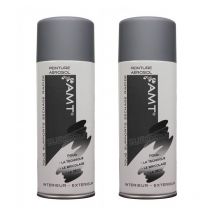 Lot De 2 Bombes De Peinture - Gris Mat - Amt - Amt