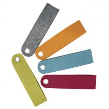 Languette En Feutrine, 15x3,5 Cm, 5 Couleurs - Rayher