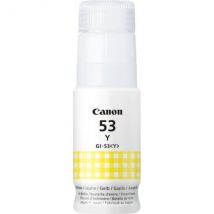 Bouteille D'Encre - Canon - Gi-53y - Jaune - Compatibilité Pixma G650 Et G550 - (4690c001) - Canon