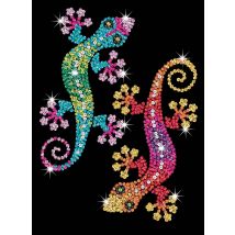 Art Sequin - Les Geckos - Sequin Art